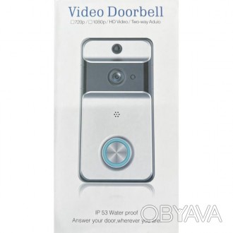 Домофон HD WI-FI Video Doorbell IP53 Water Proof. . фото 1