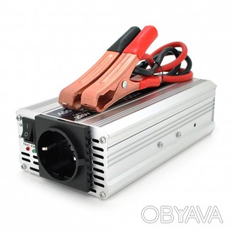 Інвертор напруги POWERMASTER, 24V/220V, 700W з модифікованою синусоїдою, 1 Shuko. . фото 1