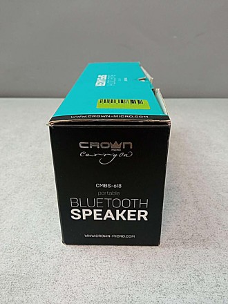 Портативна Bluetooth колонка Crown CMBS-618
Внимание! Комісійний товар. Уточнюйт. . фото 9