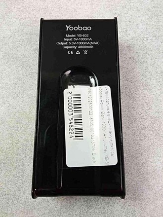 Портативний зарядний пристрій Yoobao Power Bank 4800 mAh Journey YB-602 — вирізн. . фото 6