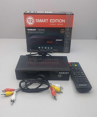 Цифровий ефірний DVB-T2 приймач Romsat T-8030HD Smart Edition — це пристрій для . . фото 3