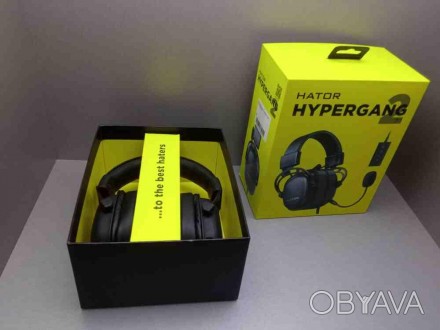 Новый уровень реалистичности в игре
Гарнитура HATOR Hypergang 2 USB 7.1 с обновл. . фото 1