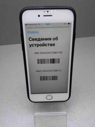 Смартфон, iOS 9, екран 4.7", роздільна здатність 1334x750, камера 12 МП, автофок. . фото 2