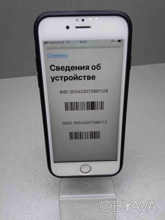 Смартфон, iOS 9, екран 4.7", роздільна здатність 1334x750, камера 12 МП, автофок. . фото 1