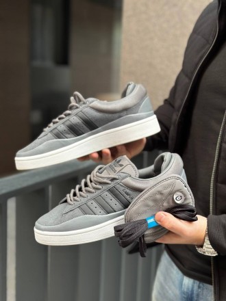 Adidas Campus Bad Bunny Gray                                                    . . фото 3