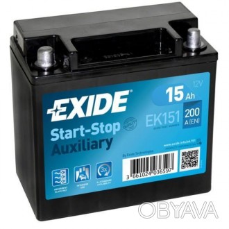 
EXIDE START-STOP AUXILIARY - надійний допоміжний акумулятор Допоміжні акумулято. . фото 1