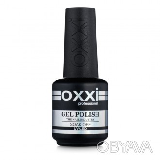 оп для гель-лака без липкого слоя Oxxi Professional Top CRYSTAL no-wipe UV без л. . фото 1