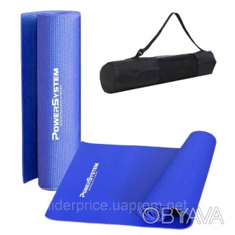 Килимок для фітнесу і йоги Power System PS-4014 FITNESS-YOGA MAT 
Призначення: д. . фото 1