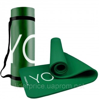 Килимок для йоги та фітнесу PowerPlay 4151 NBR Performance Mat Зелений (183x61x1. Харків. фото 1 Килимок для йоги та фітнесу PowerPlay 4151 NBR Performance Mat Зелений (183x61x1. Харків. фото 1