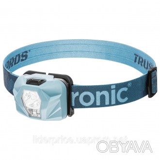 Налобний ліхтар Mactronic Base Camp (360 Lm) Cool White/Warm White/Red LED USB R. . фото 1