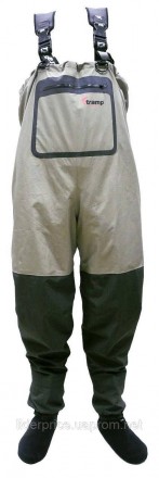 Вейдерси Забродні Tramp Angler TRFB-004
Забродні штани - вейдерси Tramp Angler в. . фото 2