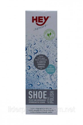 Водовідштовхуюче просочення для взуття HeySport Activ-Polish 75ml, Чорний, Оригі. Харків. фото 1 Водовідштовхуюче просочення для взуття HeySport Activ-Polish 75ml, Чорний, Оригі. Харків. фото 1