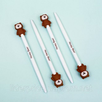 Набір ручок гелевих Bookopt 0.5 мм BP5006 Honey Bear (4шт). Харьков. фото 1 Набір ручок гелевих Bookopt 0.5 мм BP5006 Honey Bear (4шт). Харьков. фото 1
