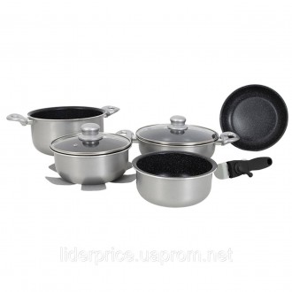 Набір посуду Gimex Cookware Set induction 8 предметів Silver (6977227) Оригінал!. Харків. фото 1 Набір посуду Gimex Cookware Set induction 8 предметів Silver (6977227) Оригінал!. Харків. фото 1