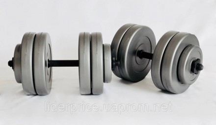 Гантелі 2х13кг GREY, оригінал!. Харків. фото 1 Гантелі 2х13кг GREY, оригінал!. Харків. фото 1
