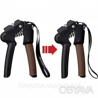 
Регульований кистьовий еспандер GD HAND GRIP STRENGTHENER PRO 45
Артикул: GDPRO. . фото 1