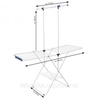 Сушарка Casa Si Manhattan дозволяє сушити піджаки, куртки, пальта на плічках, су. . фото 3