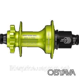 Втулка задня SPANK HEX J-Type Boost R148 HG 32H
 Технологія SPANK HEX DRIVE 102T. . фото 1