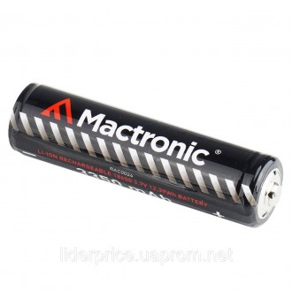 Акумулятор Mactronic Li-ion 18650 3350 mAh це елемент живлення для тактичних ліх. . фото 4