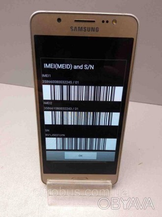 Мобильный телефон смартфон Б/У Samsung Galaxy J5 2016 Duos SM-J510H