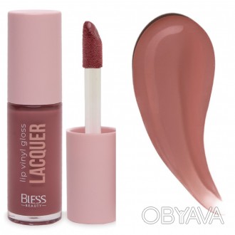 
Блиск для губ Bless Beauty Lacquer Lip Vinyl Gloss cтворює ефект вологого блиск. . фото 1