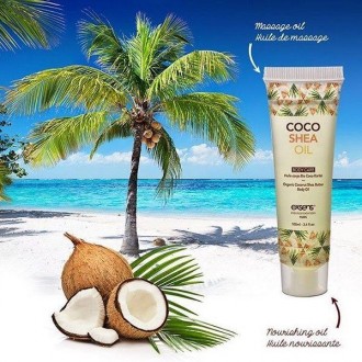 Интимное увлажняющее средство Coco Shea Oil от Exsens - 100% органический состав. . фото 4