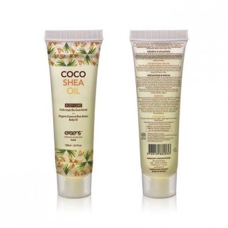 Интимное увлажняющее средство Coco Shea Oil от Exsens - 100% органический состав. . фото 3