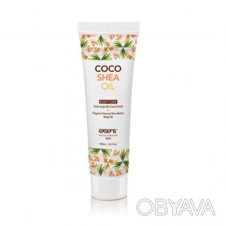 Интимное увлажняющее средство Coco Shea Oil от Exsens - 100% органический состав. . фото 1