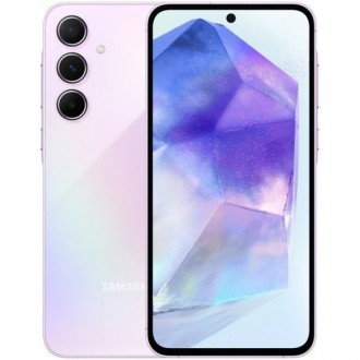 Смартфон Samsung Galaxy A55 5G A556E 12/256GB Lilac EU (Код товару:38208). Харьков. фото 1 Смартфон Samsung Galaxy A55 5G A556E 12/256GB Lilac EU (Код товару:38208). Харьков. фото 1