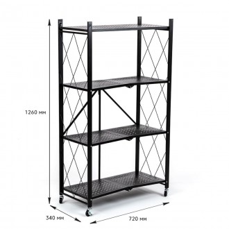 
 Универсальные складные стеллажи 4 яруса Презентуем наш многоярусный металличес. . фото 5