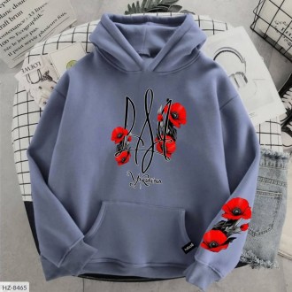 Худи HZ-8466
hoodie
Размеры: 42, 44, 46, 48
Ткань: трехнитка флис
(Турция) высок. . фото 8