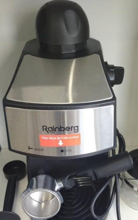Кавоварка ріжкова Espresso Rainberg RB-8111 з капучинатором. Киев. фото 1 Кавоварка ріжкова Espresso Rainberg RB-8111 з капучинатором. Киев. фото 1