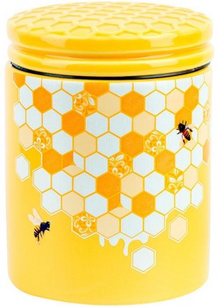 Банка для сипучих продуктів "Sweet Honey". Розмір: 14.1x10.2x14.3см. Об'єм: 650м. . фото 2