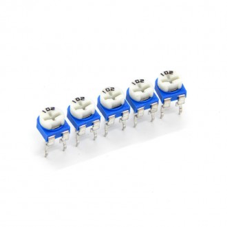 Набор регулируемых резисторов (потенциометров) RM065 100R-1M. Киев. фото 1