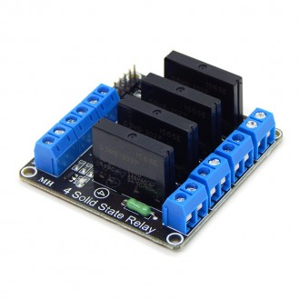 Релейный модуль 4 канала 5v Arduino, Твердотельное реле G3MP 202P на плате. Киев. фото 1 Релейный модуль 4 канала 5v Arduino, Твердотельное реле G3MP 202P на плате. Киев. фото 1