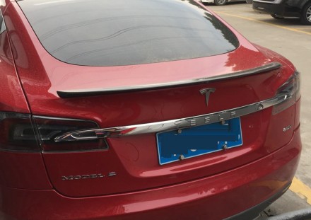 Спойлер багажника Tesla Model S стиль S (2012-2017) Материал: ABS-пластик Цвет: . . фото 5