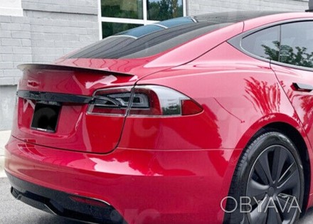 Спойлер багажника Tesla Model S стиль S (2012-2017) Материал: ABS-пластик Цвет: . . фото 1