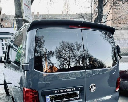 Спойлер багажника Volkswagen T6 с распашными дверями (2015-...) Материал: ABS-пл. . фото 3