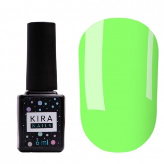 Гель-лак Kira Nails №077 (салатовый, эмаль), 6 мл. Харьков. фото 1 Гель-лак Kira Nails №077 (салатовый, эмаль), 6 мл. Харьков. фото 1
