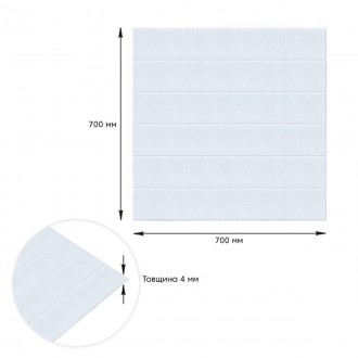  Самоклеящиеся 3D панели – декоративное покрытие для стен, выполненное из легког. . фото 4