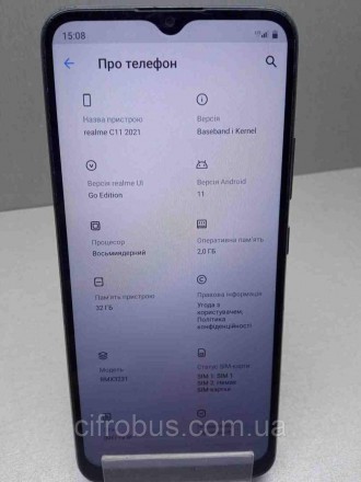 realme C11 2021 — один із найдоступніших смартфонів у лінійці компанії, який про. . фото 3