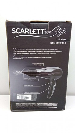 Scarlett SC-HD70IT23
Внимание! Комісійний товар. Уточнюйте наявність і комплекта. . фото 3