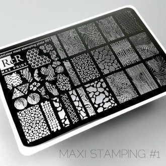 Пластина большая Max Print RcR-01. Никополь. фото 1 Пластина большая Max Print RcR-01. Никополь. фото 1