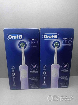 Oral-B Braun D103 Vitality PRO Lilac Mist
Внимание! Комісійний товар. Уточнюйте . . фото 1