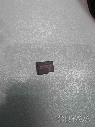 MicroSD 64Gb — запам'ятний пристрій, що використовує як носій флешпам'ять, і під. . фото 1