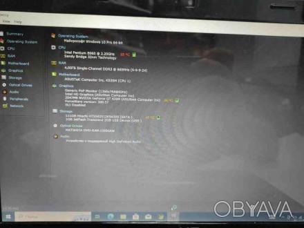 Asus K53SM (Intel Pentium B960 @ 2.2GHz/Ram 4GB/HDD 120GB/nVidia GeForce GT 630M. . фото 1
