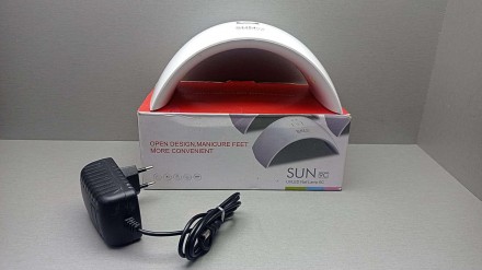 Это гибрид UV и LED лампы нового поколения. Лампа SUN 9S (24W LED+UV) предназнач. . фото 6