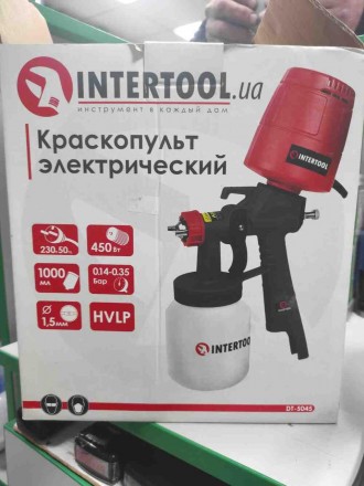 ОПИСАНИЕ
Покрасочный пистолет INTERTOOL DT-5045 предназначен для окрашивания раз. . фото 2