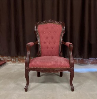 Крісло. Бароко. Французьке ?? Каркас деревʼяний, різьблений. ? 73х80 см, висота. Дніпро. фото 1 Крісло. Бароко. Французьке ?? Каркас деревʼяний, різьблений. ? 73х80 см, висота. Дніпро. фото 1