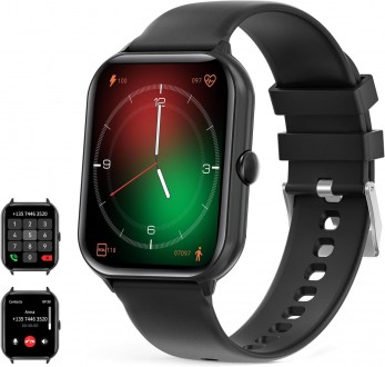 Часы с датчиком сердечного ритма Smartwatch T17 для мужчин и женщин, 1,95-дюймов. Одесса. фото 1 Часы с датчиком сердечного ритма Smartwatch T17 для мужчин и женщин, 1,95-дюймов. Одесса. фото 1